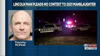 Lincoln man pleads ‘no contest’ in manslaughter case involving neighbor’s death