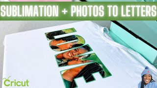 SUBLIMATION FOR BEGINNERS | HOW TO FILL LETTERS WITH PHOTOS IN CRICUT DESIGN SPACE screenshot 3