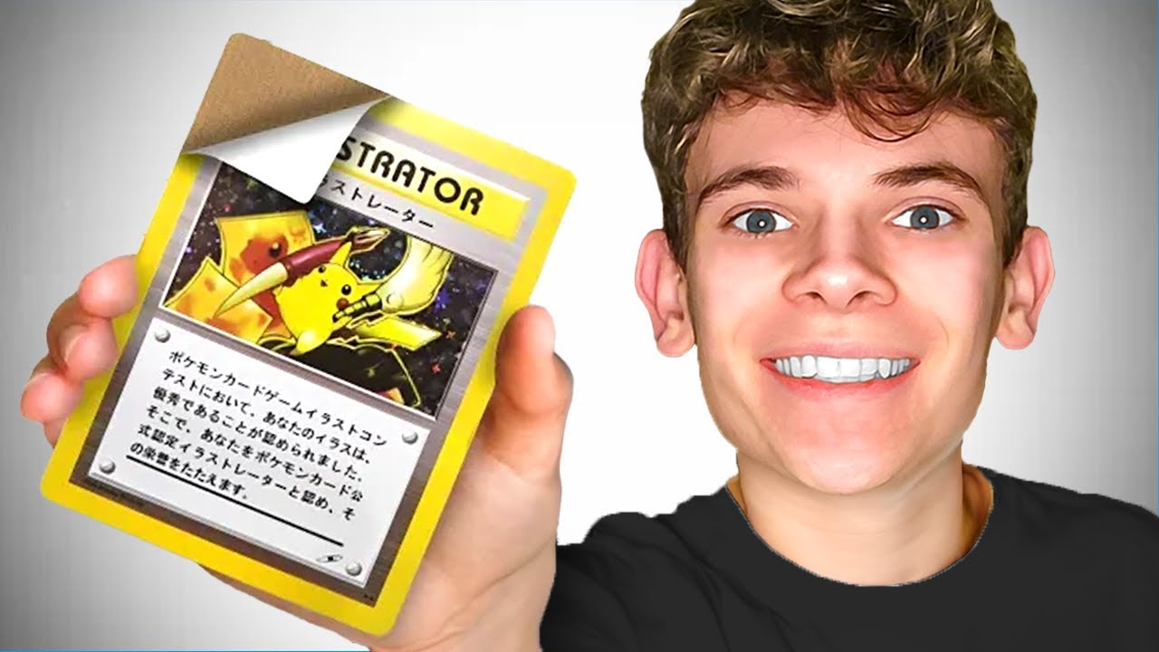 J'ai Piégé Internet Avec Une Fausse Carte Pokémon à 5,300,000€