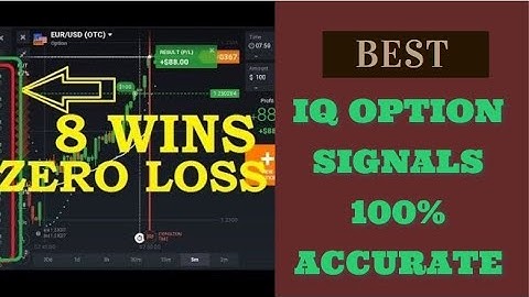 IQ OPTION SIGNAL SOFTWARE // 100 % ACCURATE