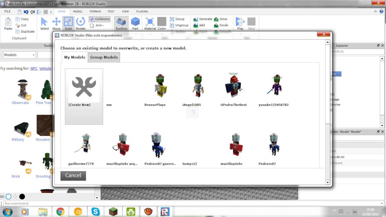 Como fazer uma Game Pass de Tools no Roblox Studio /Gilvan Mota\ 