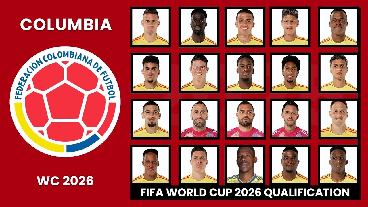 columbia-national-team-official-squad-fifa-world-cup-qualifiers-2026