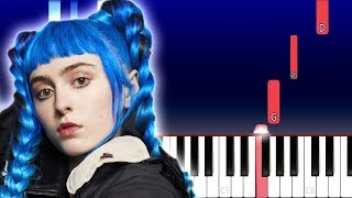 Ashnikko - STUPID (Piano Tutorial)