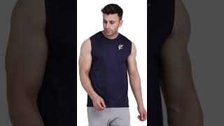 Flexica men Dot-net sports sleeveless T-Shirt