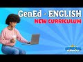 Let new curriculum english for gened