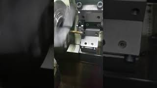 Rosca trapecial de doble entrada y moleteado