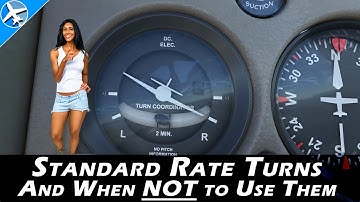 The Turn Coordinator | Standard Rate Turns Explained