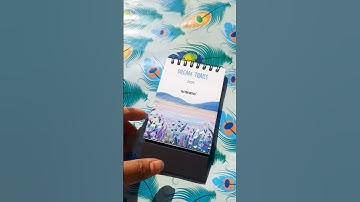 Factor Notes 2025 Desk Calander💫🦋 #deskdecor #calander #2025 #shorts #stationery