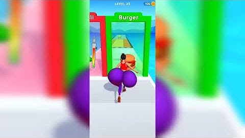 Twerk Race 3D 👸🥒🍔 All Levels Gameplay Trailer Android,ios New Game