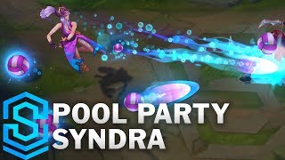 Pool Party Syndra Skin Spotlight - Pre-Release - League of Legends