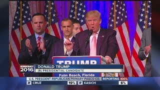 Donald Trump wins Republican Primary in Florida, knocks Rubio out of GOP race