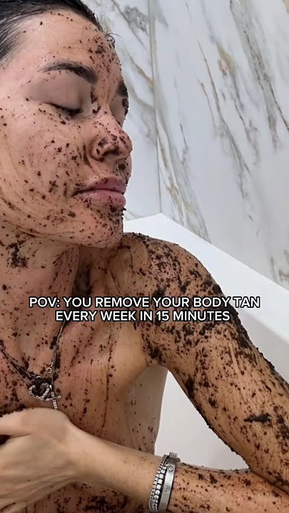 Try is amazing viral body tan removal❤️🎀 #brightskin #bodyscrub #youtubeshorts #tanremovel