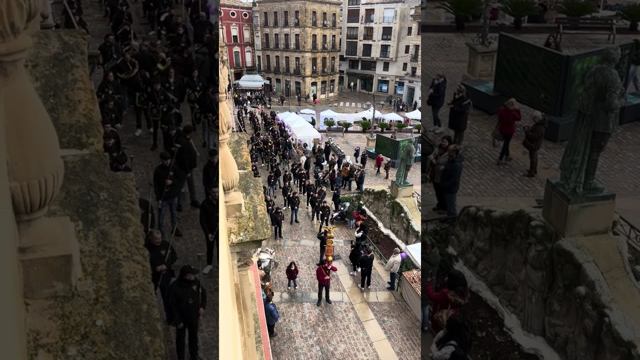 IX LEG HISPANA a su paso por la plaza de Andalucía, así es Úbeda en cuaresma 