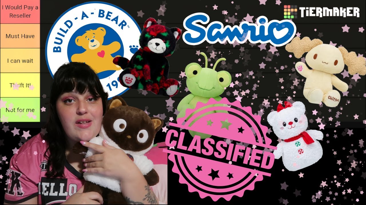 Build A Bear LEAKS!!!! (Let's Rank Them)