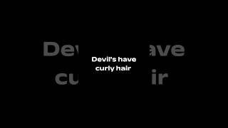 #dy devil's have curly hair #shortvideo #trending #viralvideo #curlyhair #youtubeshorts