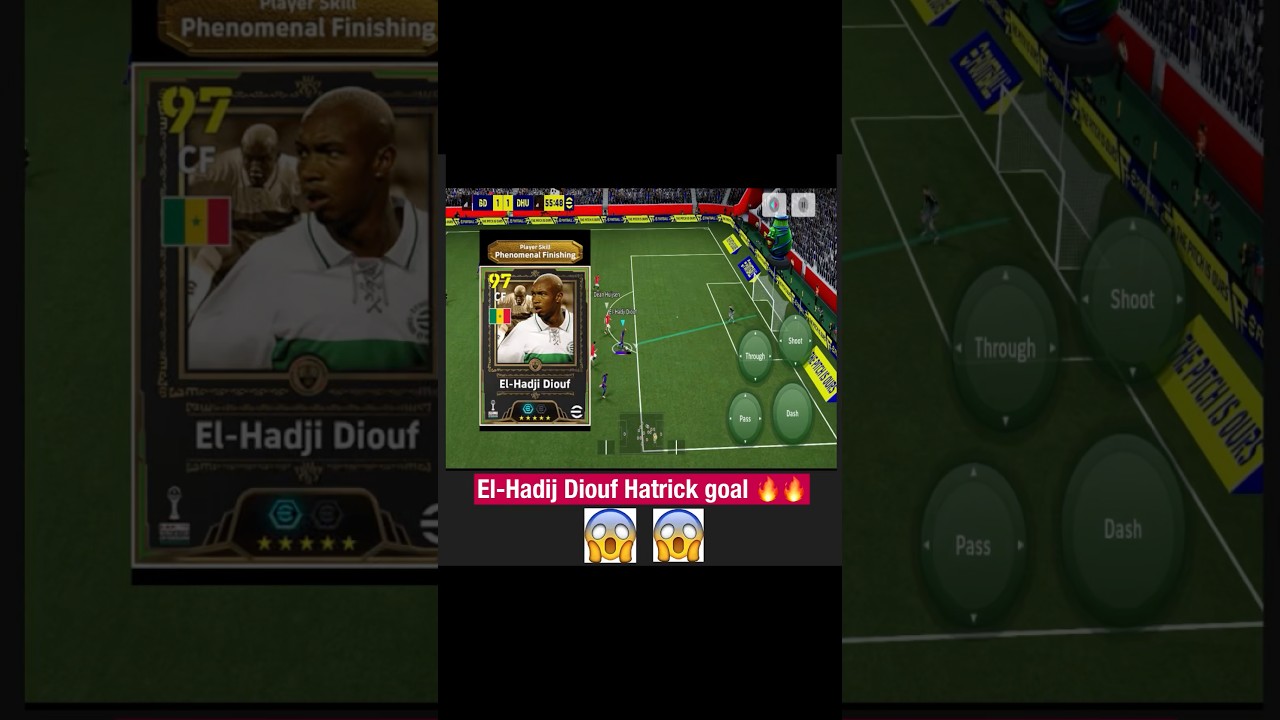 • El-Hadji Diouf | Hat-Trick & Skills ⚽🔥 