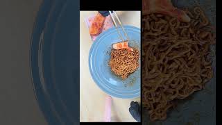 마지막 라면 먹방 #불닭 #짜파게티 #신랑 추천메뉴 #맵찔 이제부터 #다이어트시작