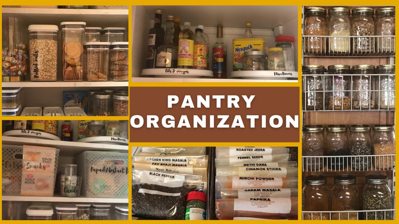 Indian Pantry organization | oxo containers pantry | Indian pantry tour