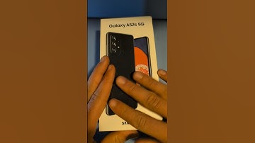 Galaxy A52S5G box design test #shorts #youtube #tech