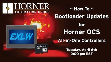 Bootloader Updates for Horner OCS