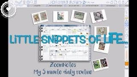 ZoomNotes - My 5 Minute Daily Routine