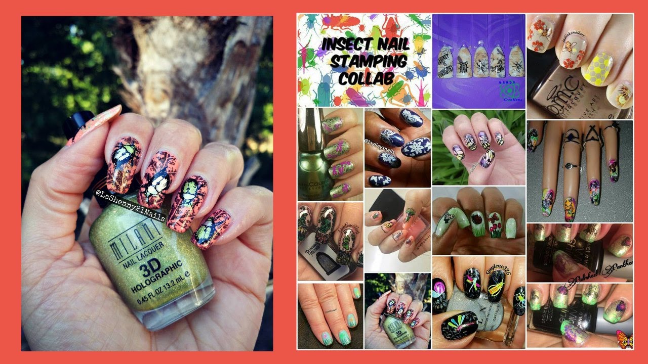 3. Insect-Inspired Nail Designs - wide 7