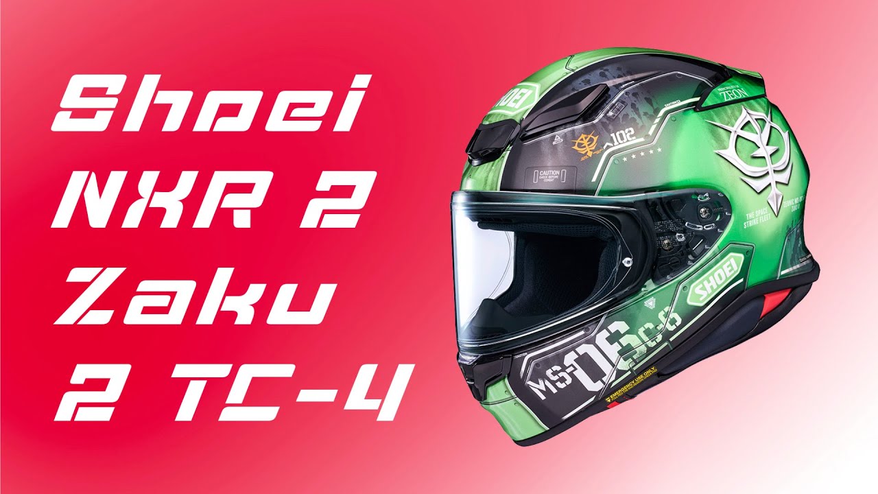Shoei NXR2 ザク2 TC-4 ヘルメット | MotoStorm [jp]
