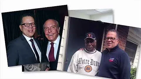 John Eaves and Mayor Shirley Franklin
