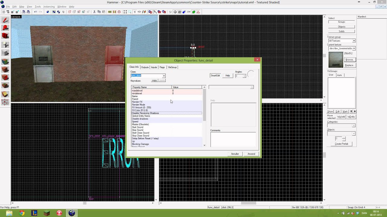 [Source SDK/Hammer Editor] Doors w/ Buttons - Source SDK Tutorial //by ...
