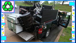 Bulk Trash Pickup SCRAP METAL HACK Steel Weight Recycling Multiple Loads ♻️ Baltimore MD 🤑