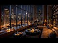 Cozy Apartment In New York Ethereal Jazz Saxophone Instrumental Music For Relaxation Deep Sleep 