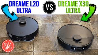 Dreame L20 Ultra vs Dreame X30 Ultra Robot Vacuum & Mop COMPARISON