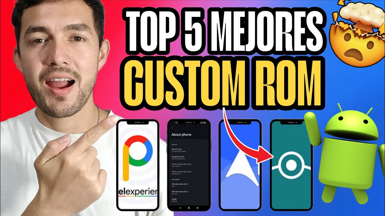 Las 5 Custom ROMs más ESTABLES y COMPLETAS para cualquier Android (2026)