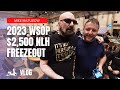 $2,500 NLH Freezeout VLOG - 2023 WSOP
