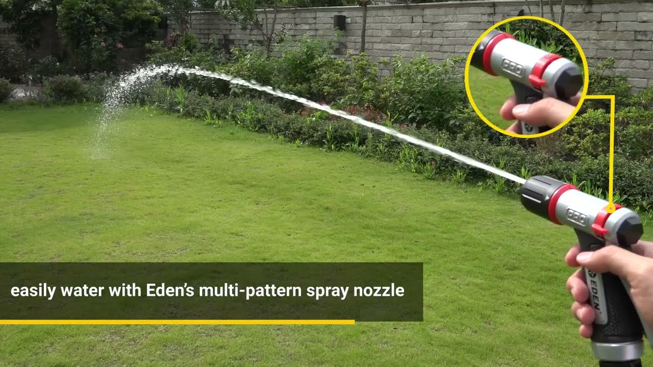 Pro Metal Thumb-Control 6-Pattern Turbo Nozzle - Eden Garden