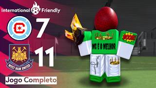 CHICAGO FIRE 7 x 11 WEST HAM UNITED FC I AMISTOSO INTERNACIONAL I 26/27