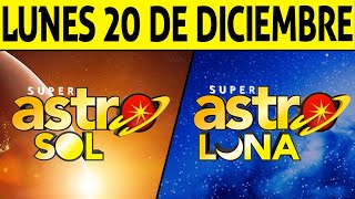 Resultados ASTRO SOL y ASTRO LUNA del Lunes 20 de Diciembre de 2021 | SUPER ASTRO 