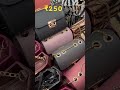 Luxurious bag sale market Sarojini Nagar Delhi#market