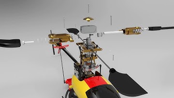 Helicopter Rc animation