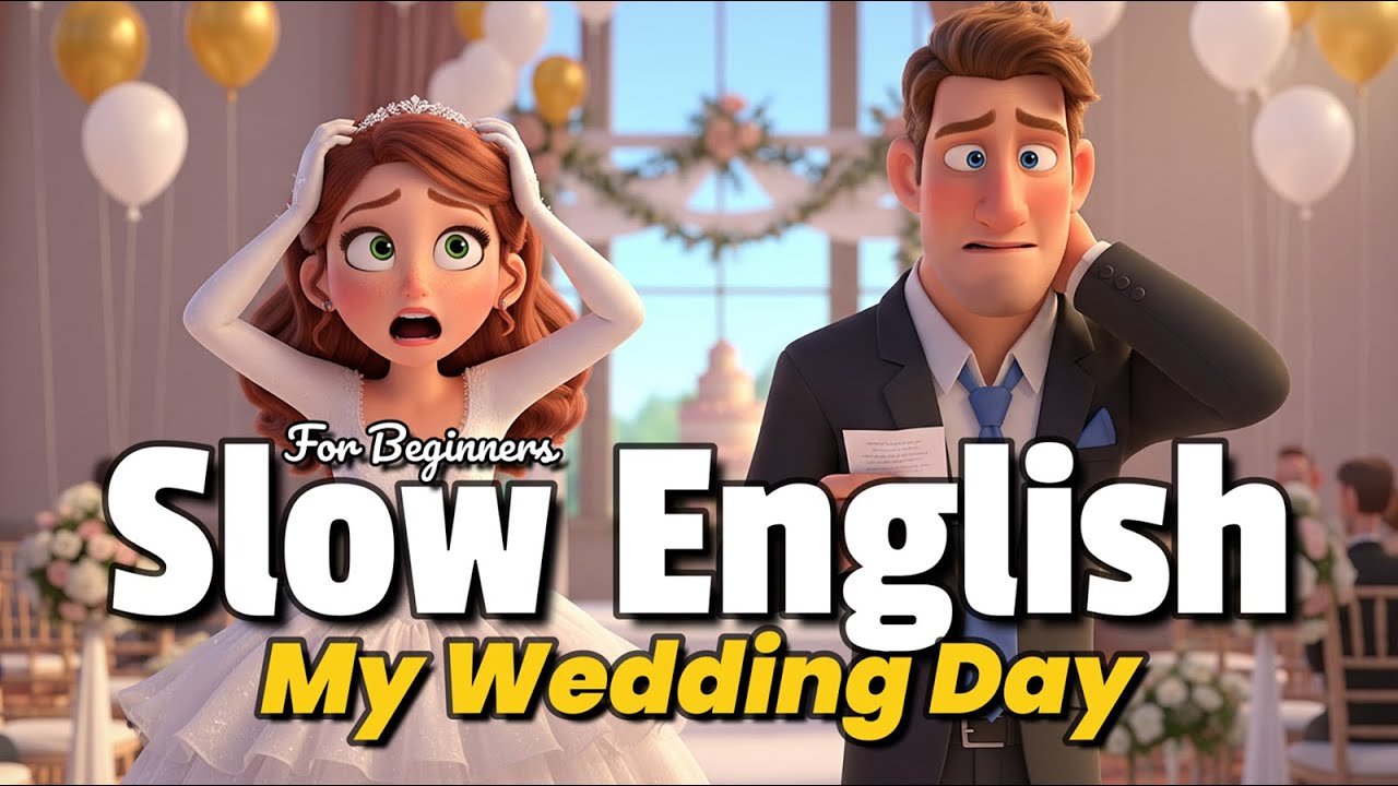 My Wedding Day 👰🤵 | Easy English Conversation for Beginners (A2)