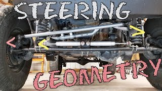 Understanding Steering Geometry  Bump Steer, Drag Link Flip and Finding the Right Angles