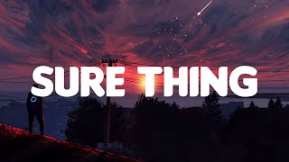 Miguel  Sure Thing (Lyrics Mix)