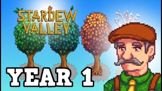 I Finally Finished My First Year In Stardew Valley