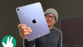 iPad Air 2022 Unboxing (M1, Purple)
