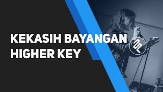 Cakra Khan - Kekasih Bayangan Piano Karaoke Instrumental / Higher Key / Lirik