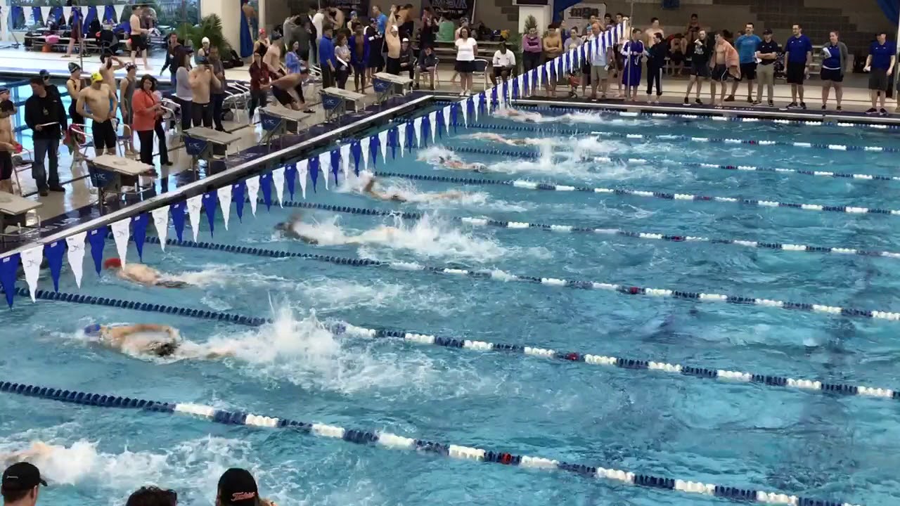 2018.03.24 NC STAR Tar Heel State Swim Meet - 100 freestyle final - YouTube