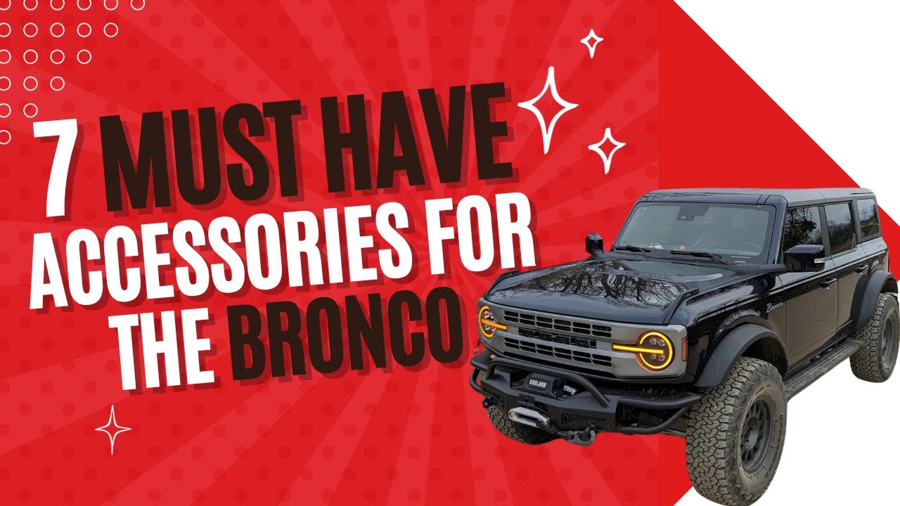 Ford Bronco accessory concepts preview hundreds of ways to customize - CNET