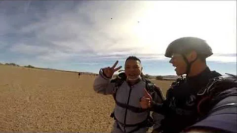 Skydive Las Vegas - Romeo Paragas first jump