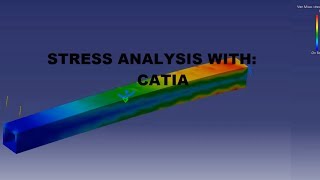 How to run a stress analysis with Catia