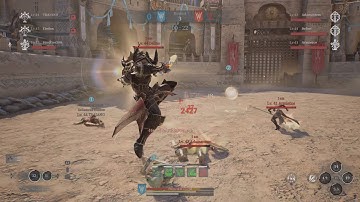 Bless Unleashed StarFire300 PVP 1 Minute to Escape Death 3vs3